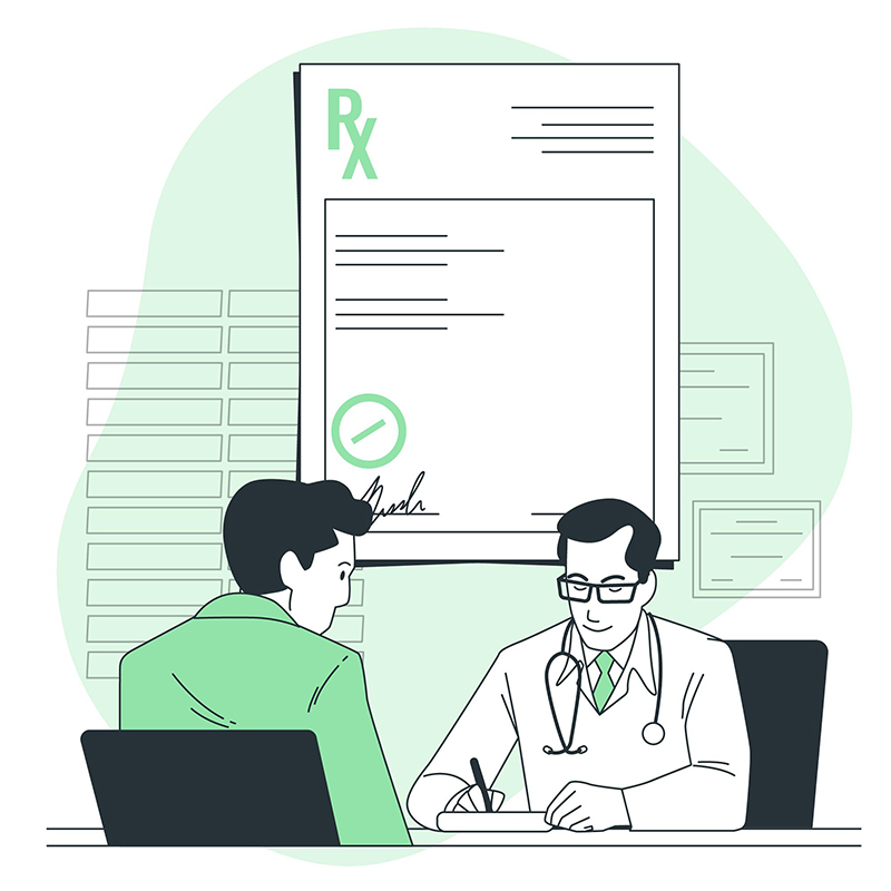 7组绿色清新风格场景主题插画矢量素材