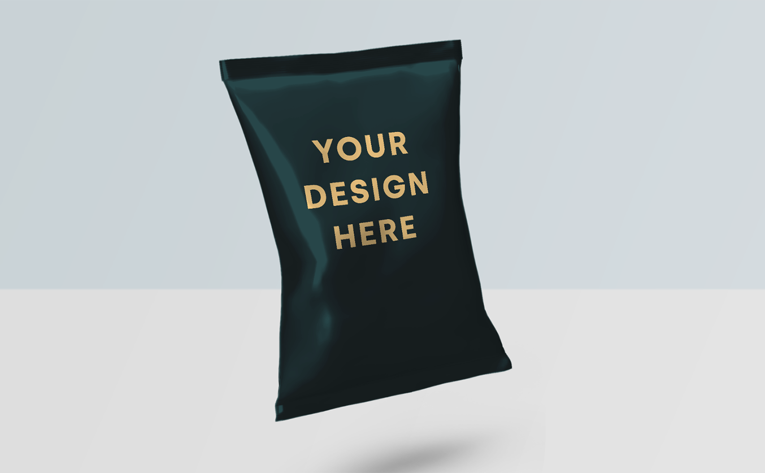 膨化食品零食包装袋样机素材PSD效果图