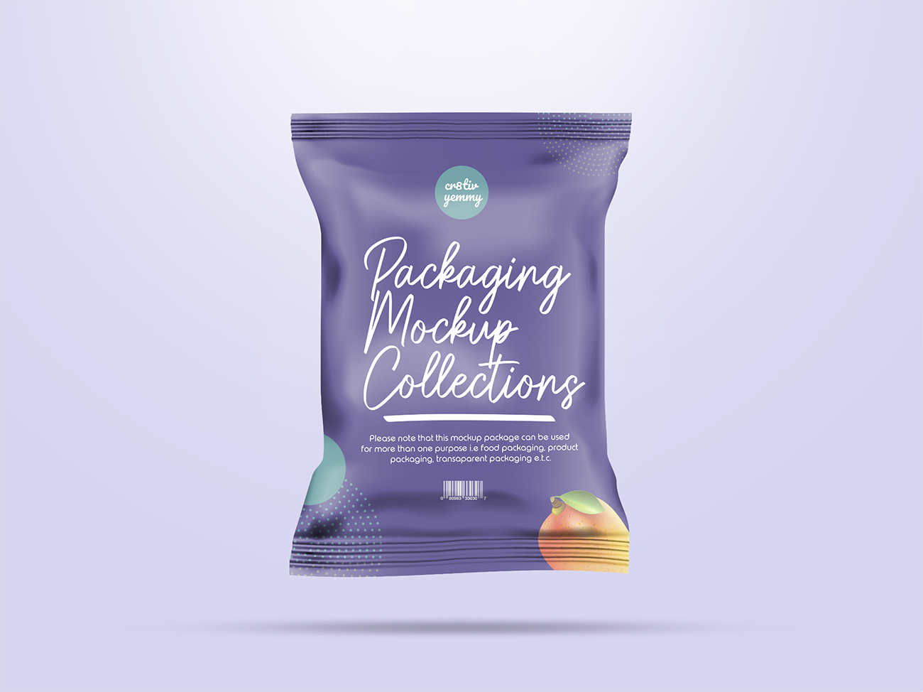 10组糖果膨化食品零食袋子样机PSD