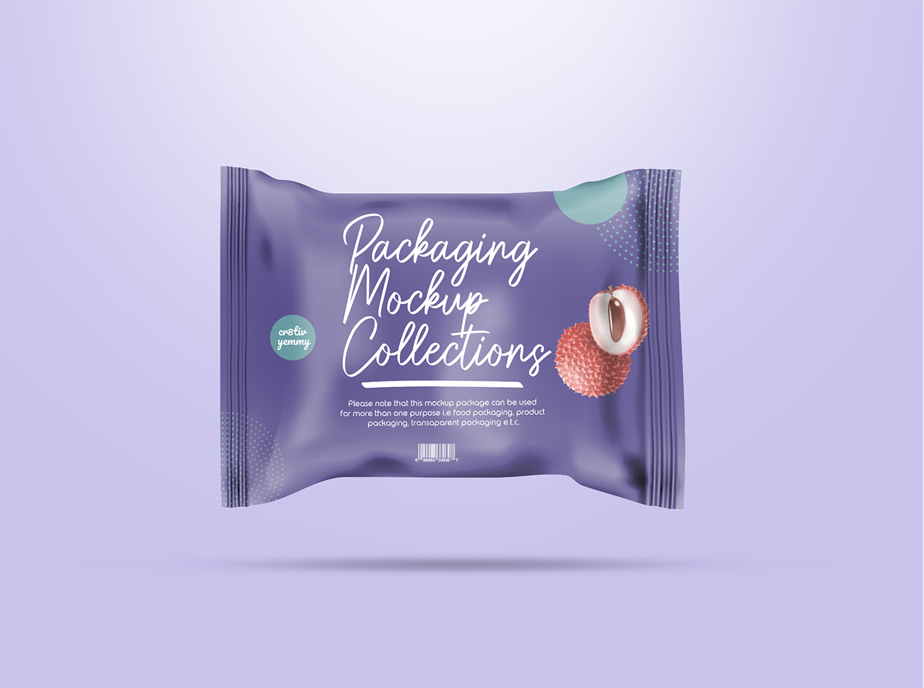 10组糖果膨化食品零食袋子样机PSD