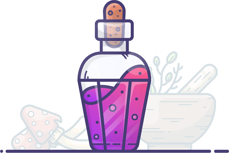 4种化学实验室药瓶仪器器材系列