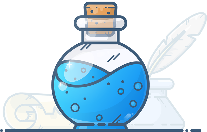 4种化学实验室药瓶仪器器材系列