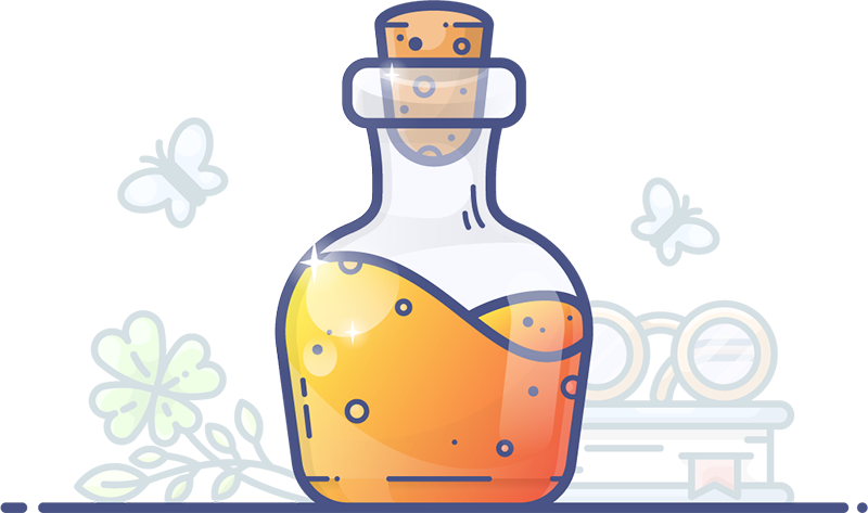 4种化学实验室药瓶仪器器材系列