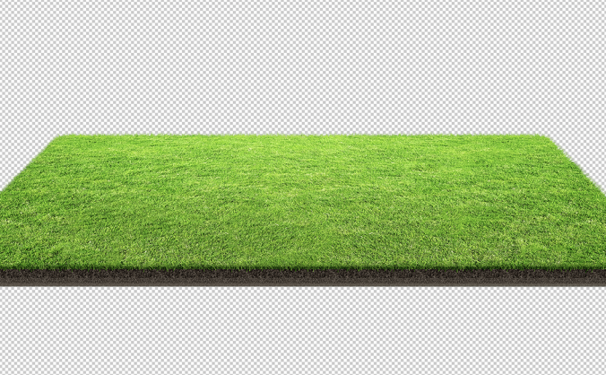 绿色的草坪/草地素材空白PNG