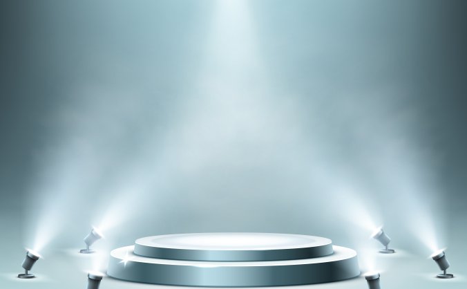 舞台灯光矢量氛围图2