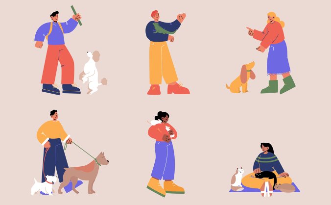 86个精美潮流时尚人物风格插画