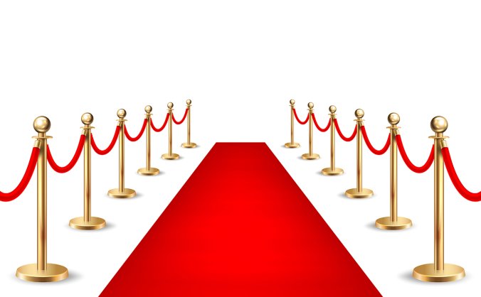 红地毯与礼宾柱活动矢量迎宾背景贵宾柱、迎宾柱、迎宾栏