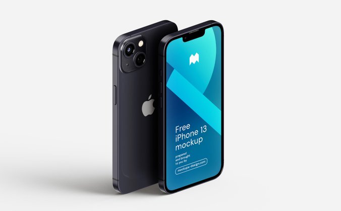 1套6组iPhone_13样机效果图PSD