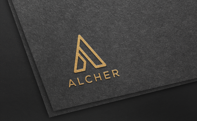 高清烫金效果logo展示样机效果图PSD