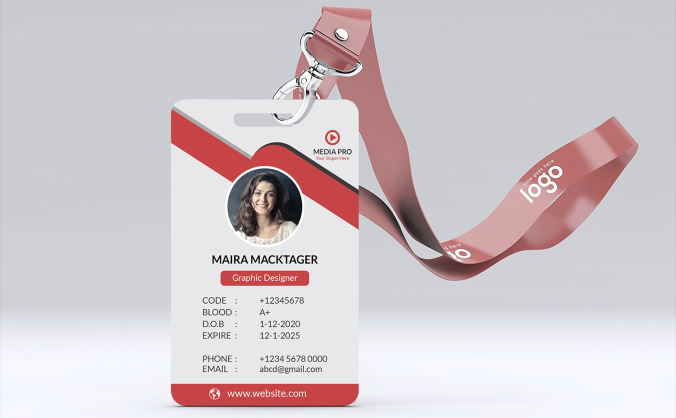 5组精美工卡商务感样机PSD