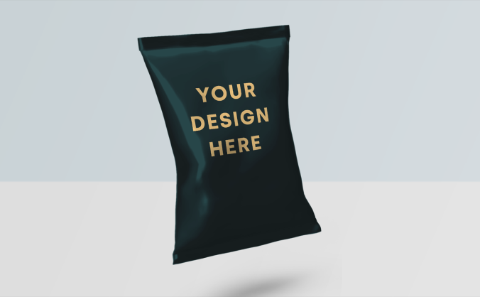 膨化食品零食包装袋样机素材PSD效果图