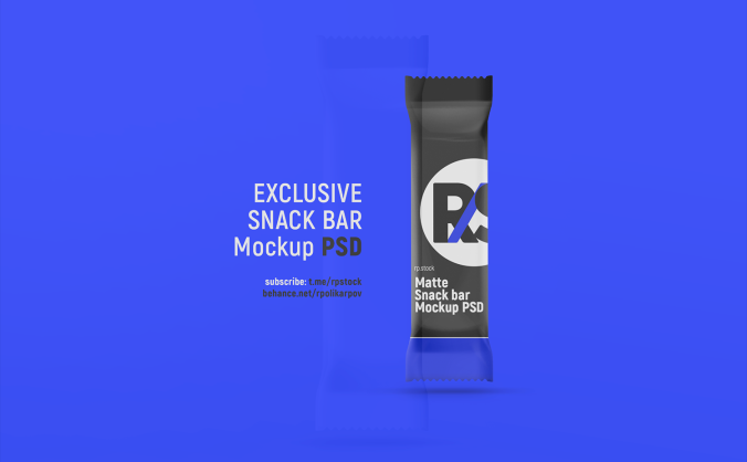 士力架零食样机效果图PSD