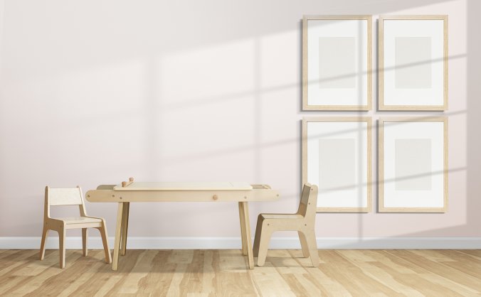 室内场景环境之儿童房分层样机