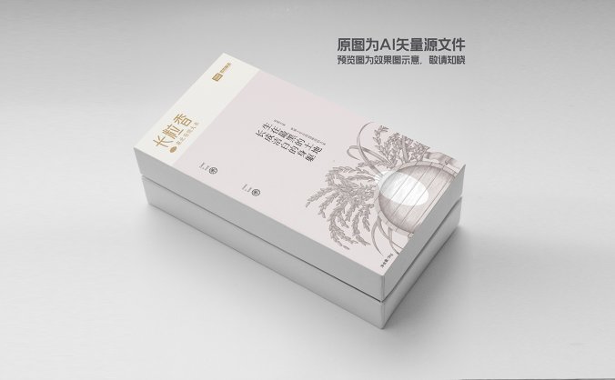 大米插画包装设计