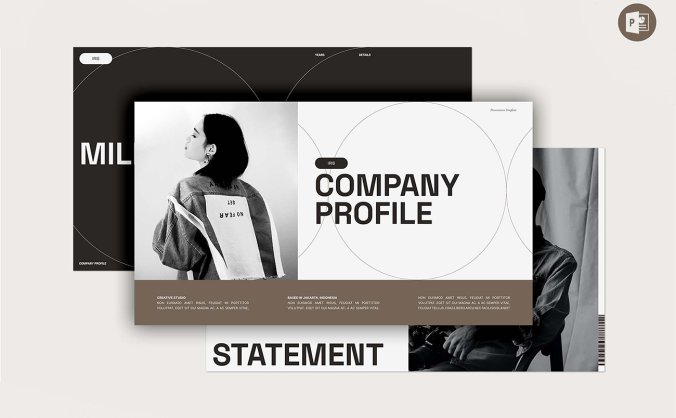 高品质北欧风公司介绍PPT模板设计