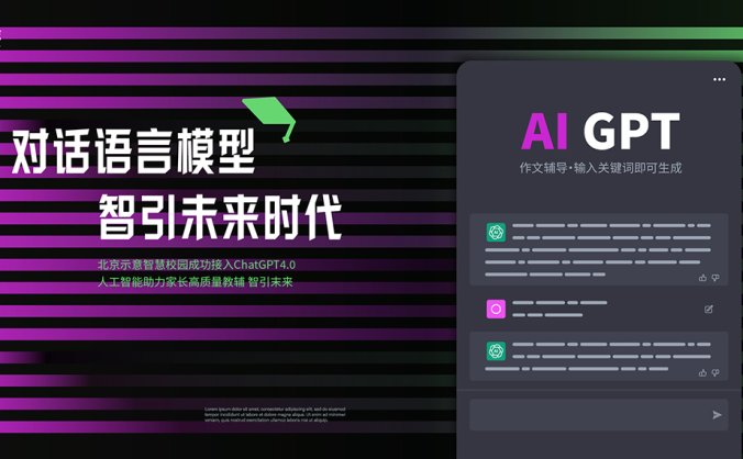 chatgpt大语言模型背景板设计