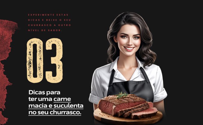 南美风情牛排PSD