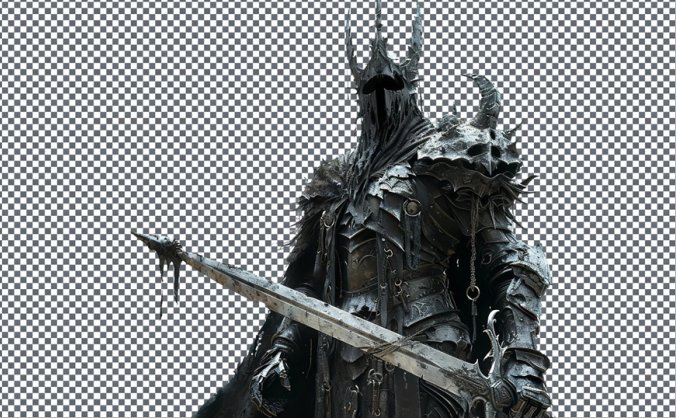 暗黑战士PSD素材