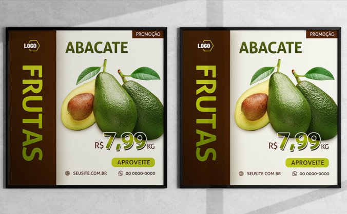 牛油果主图海报