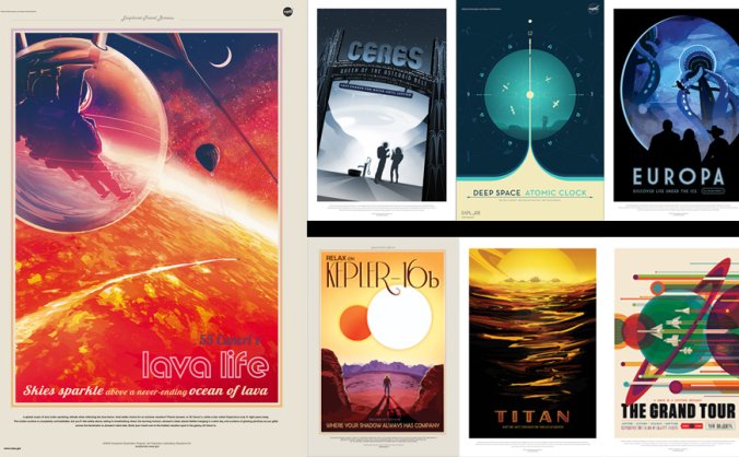 美国宇航局NASA海报高品质tiff大图资源